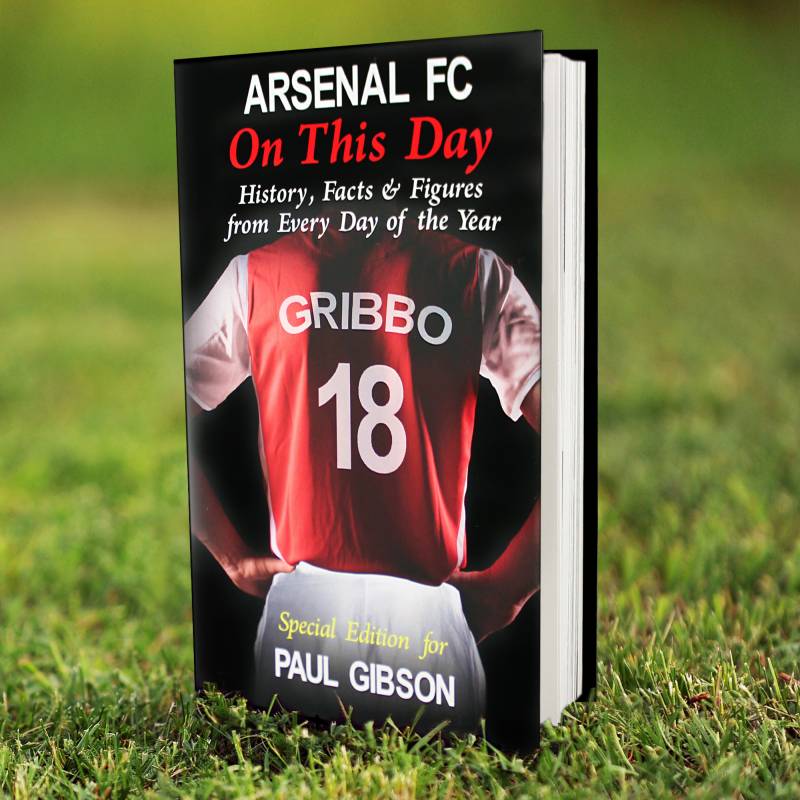 Personalised Arsenal Book